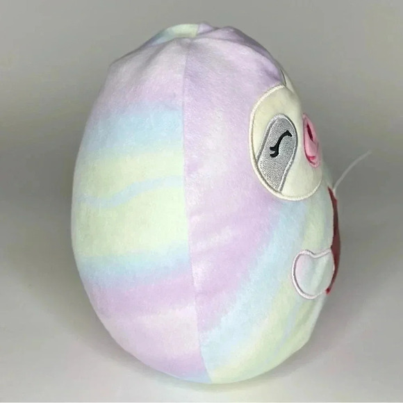 Squishmallow Taylor the Sloth Plush Valentine Hersheys Kisses Limited Edition 8" - Picture 4 of 9